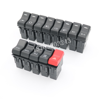 適配重汽豪沃德卡翹板開(kāi)關(guān)面板改裝淋水滴水按鈕其他 原價(jià)5.